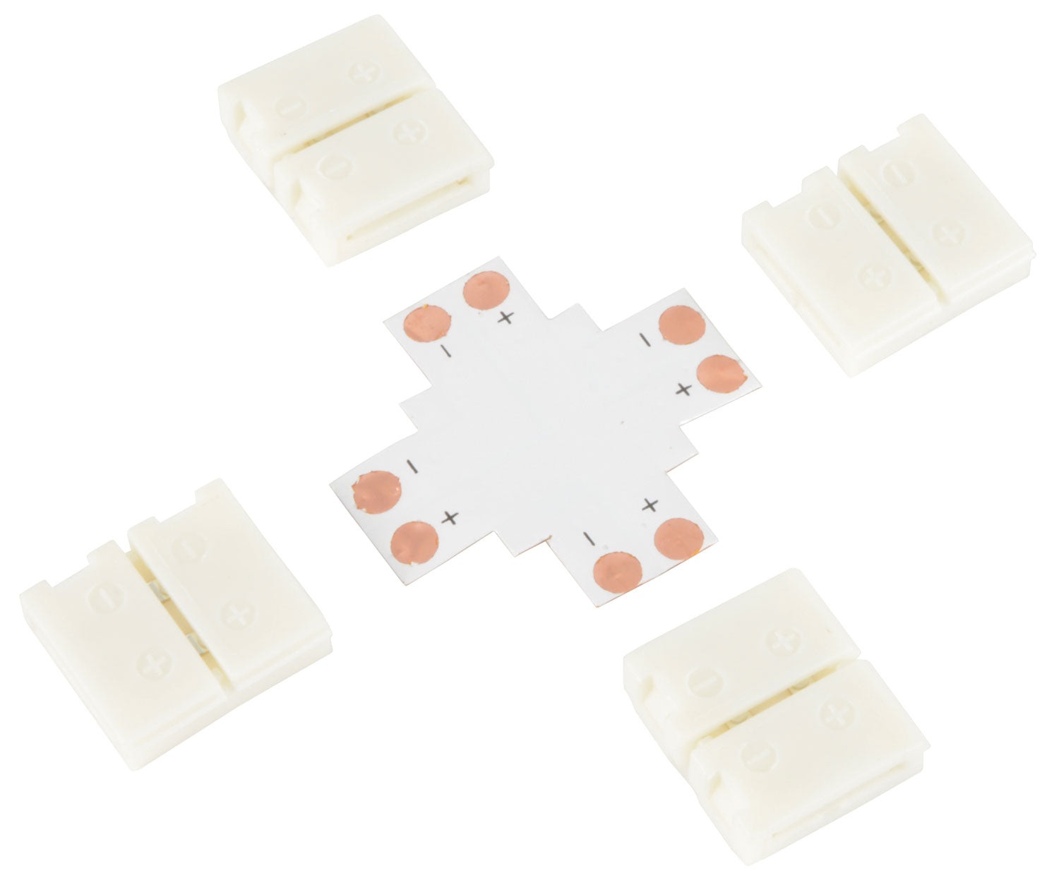 LYYT 10mm single colour LED tape X connector - pack of 5 - view 2