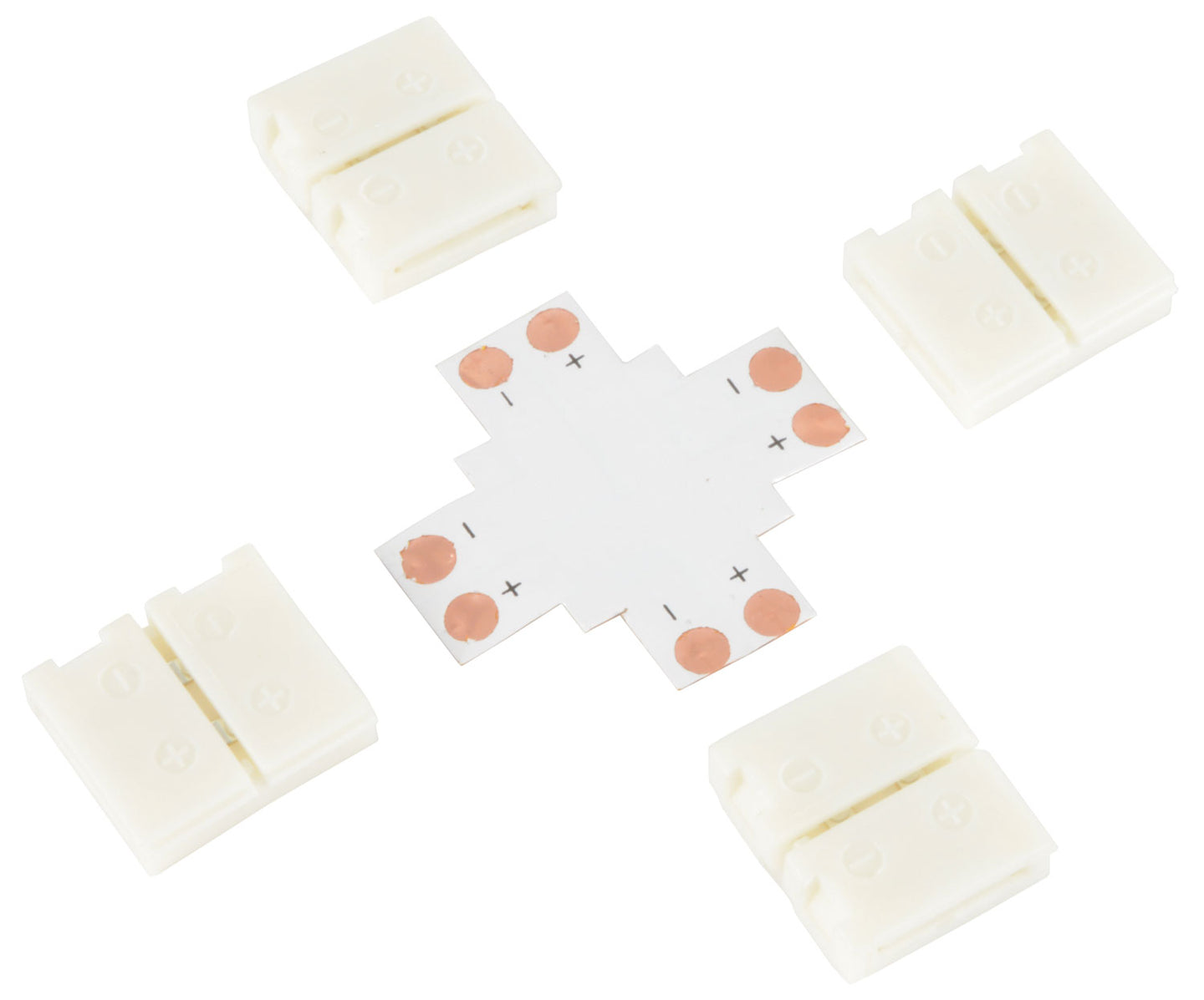 LYYT 10mm single colour LED tape X connector - pack of 5 - view 2