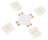 LYYT 10mm single colour LED tape X connector - pack of 5 - view 2