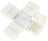 LYYT 12mm RGB LED tape X connector - pack of 5