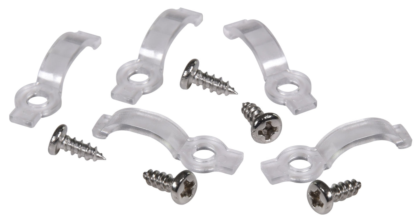 LYYT 10mm Dome clips & screws 5pk