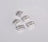 LYYT 9-Way 10mm Transparent COB Connector (5pk)