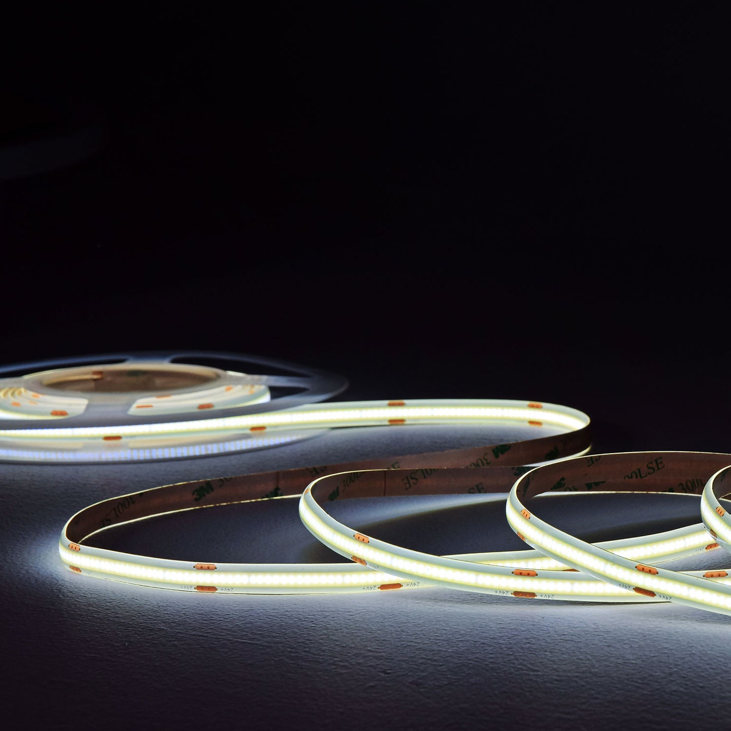 LYYT IP20 24V COB LED Tape 50m - CW - view 3