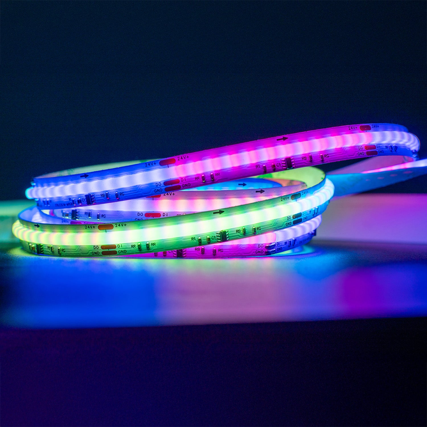 LYYT IP20 24V COB LED Tape 5m RGB Smart