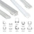LYYT Aluminium LED Tape Profile 90 Deg Arc 1m - view 9