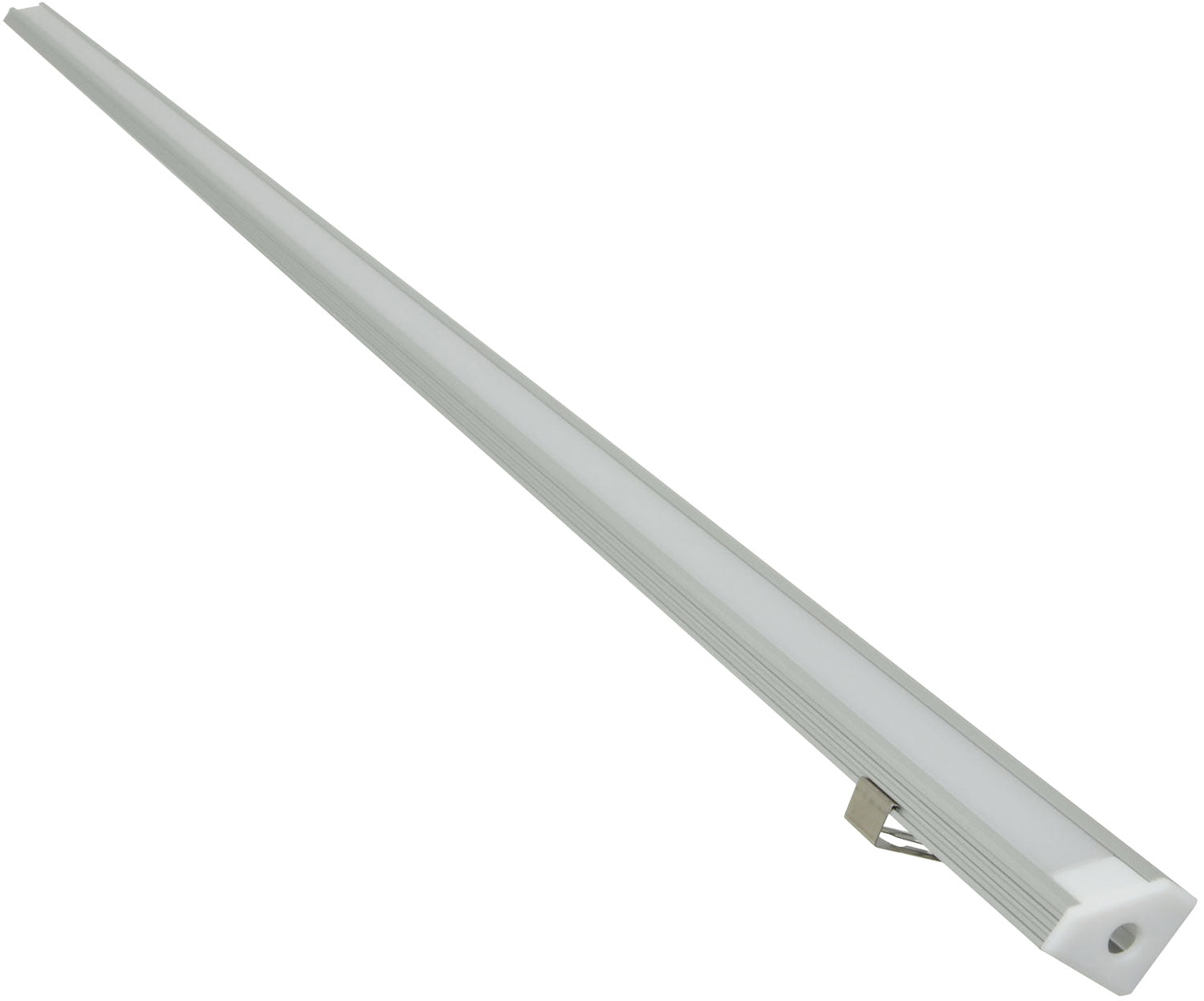 LYYT Aluminium LED Tape Profile 45° Angle 1m Translucent - view 2