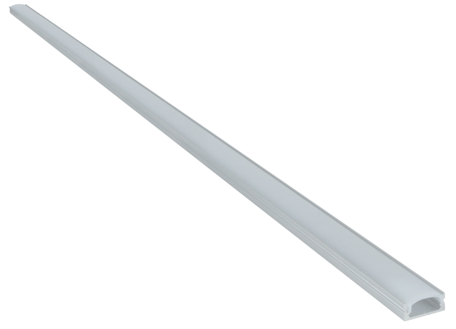 LYYT Aluminium LED Tape Profile Short Crown 1m Frosted - view 3
