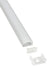LYYT Aluminium LED Tape Profile Short Crown 1m Frosted - view 8