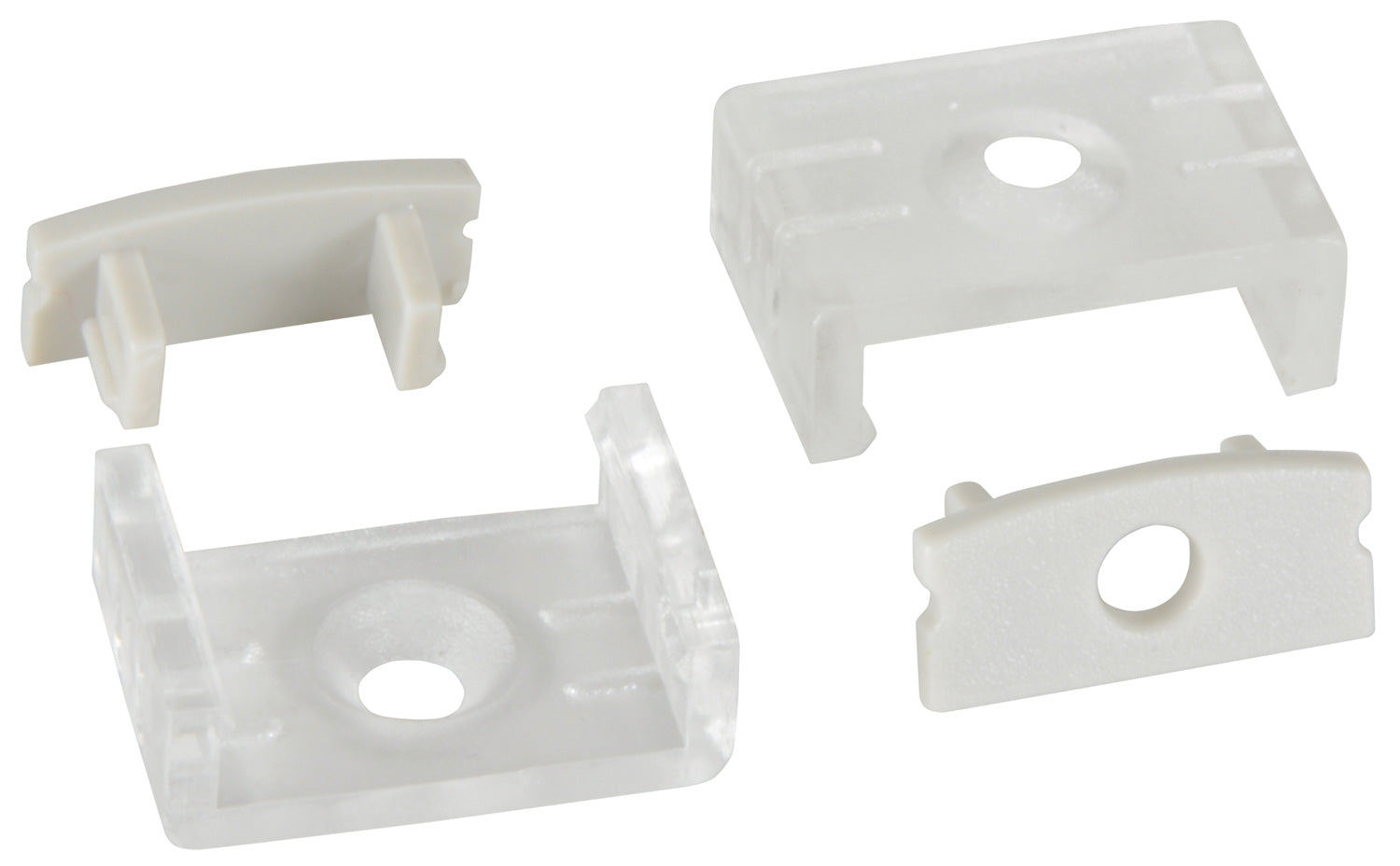 LYYT Aluminium LED Tape Profile Short Crown 1m Frosted - view 5