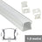 LYYT Aluminium LED Tape Profile Tall Crown 1m - view 8