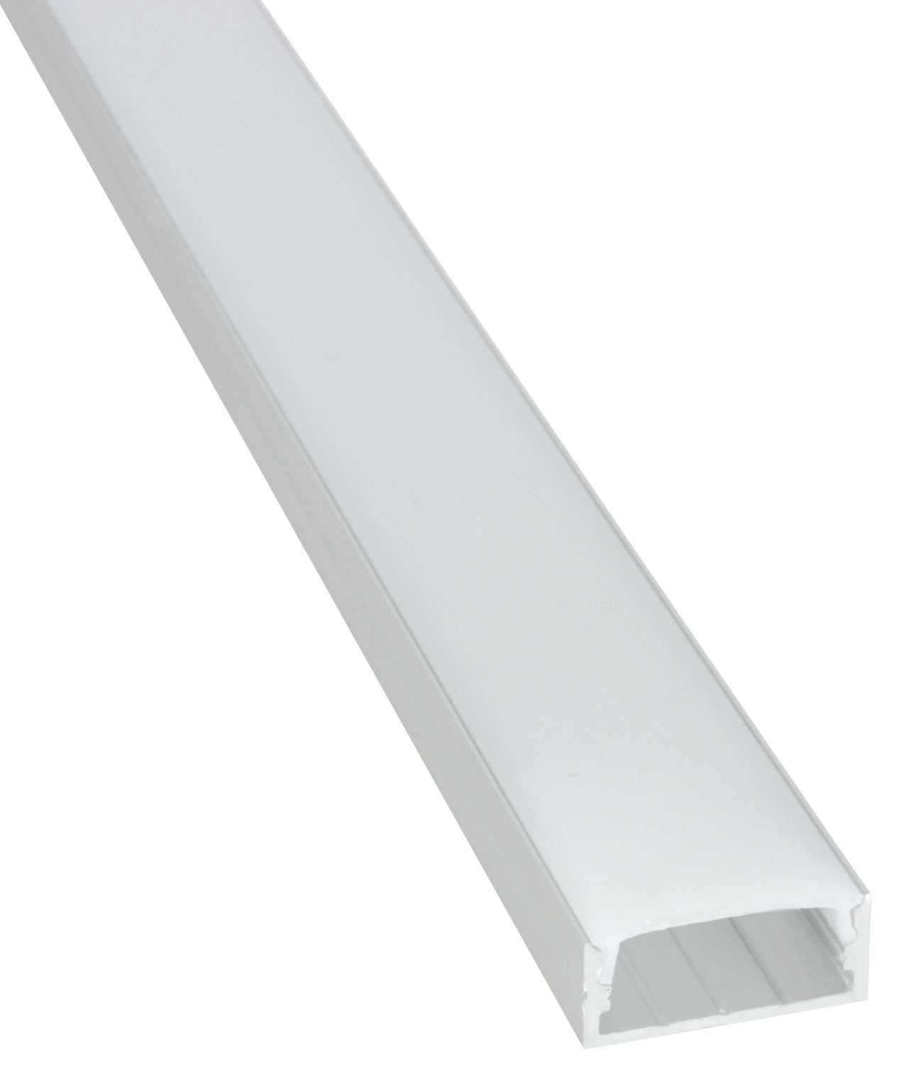 LYYT Aluminium LED Tape Profile Wide Crown 1m Frosted - view 5
