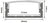 LYYT Aluminium LED Tape Profile Wide Crown 1m Frosted