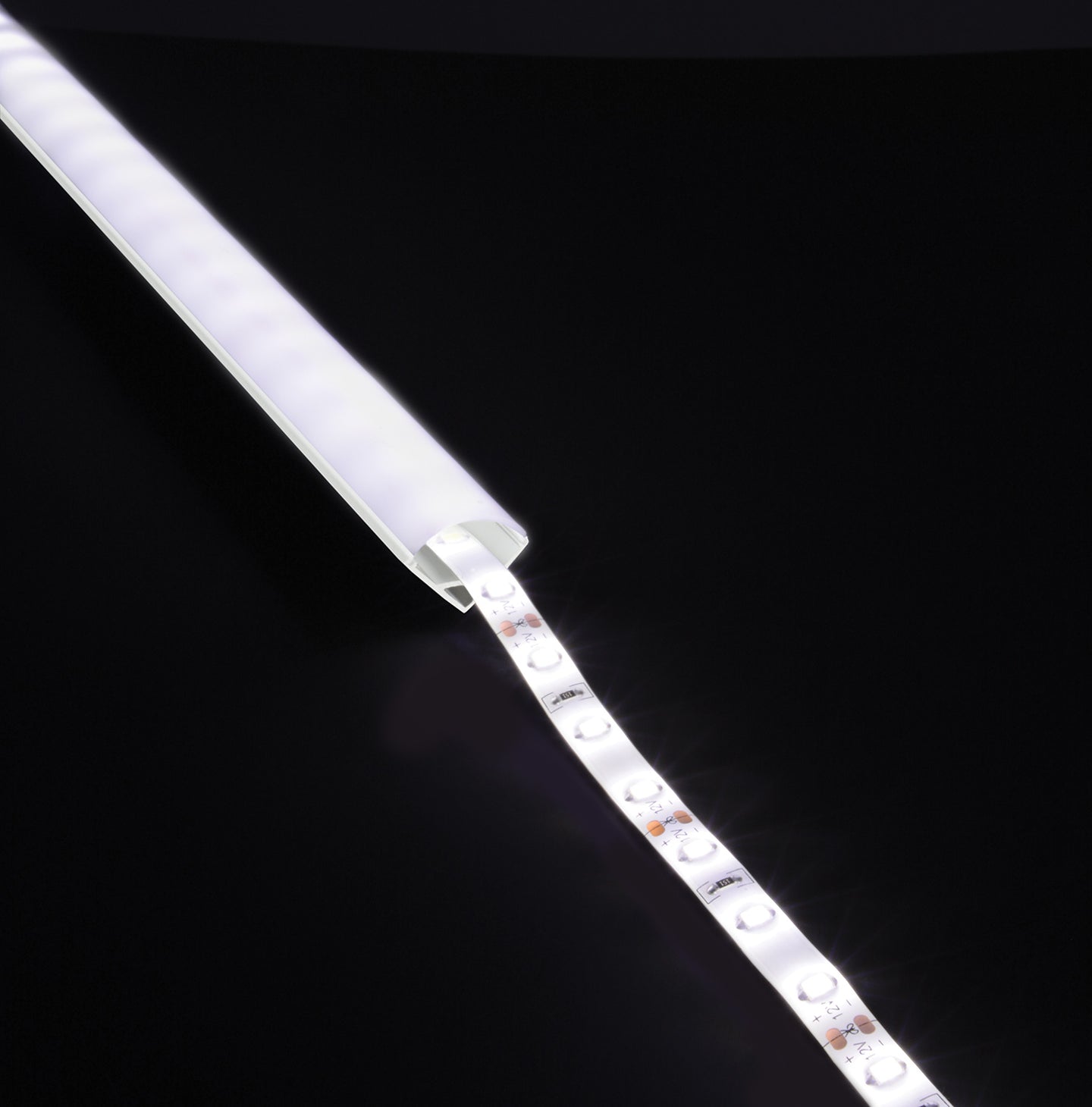LYYT Aluminium LED Tape Profile 90 Deg Arc 2m - view 6