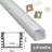 LYYT Aluminium LED Tape Profile Deep Section 2m - view 2