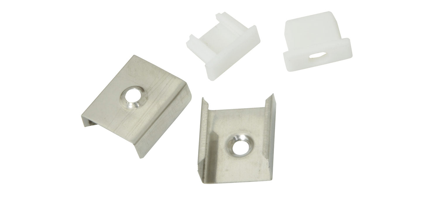 LYYT Aluminium LED Tape Profile Shallow Section 2m - view 4