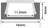 LYYT Aluminium LED Tape Profile Shallow Section 2m