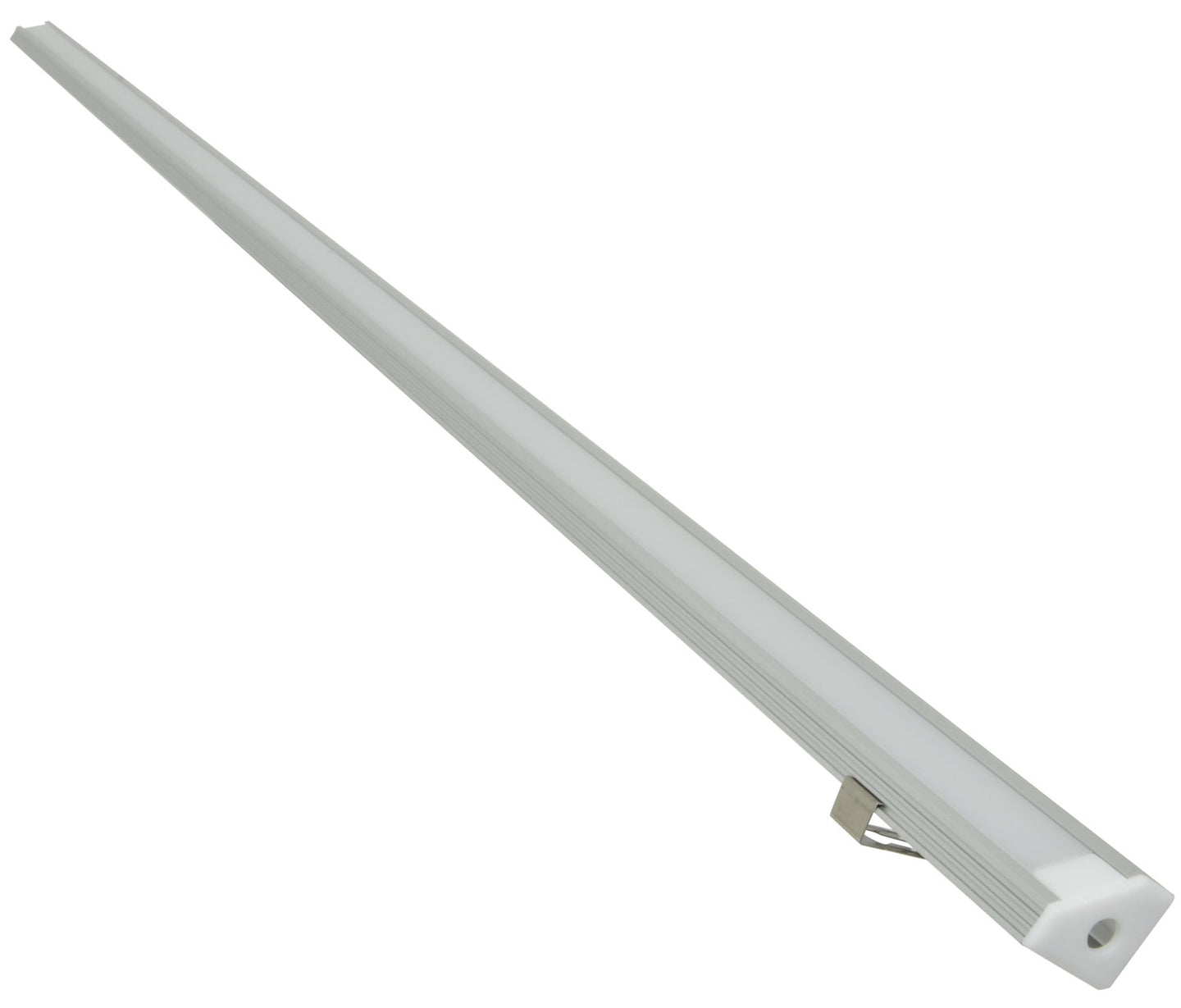LYYT Aluminium LED Tape Profile 45° Angle 2m Translucent - view 3