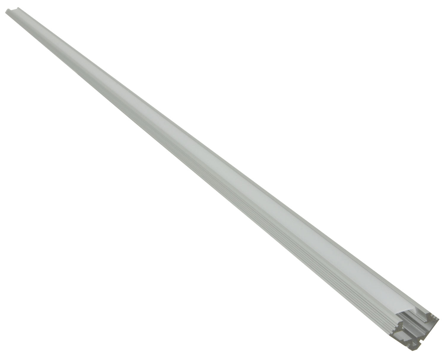 LYYT Aluminium LED Tape Profile 45° Angle 2m Translucent - view 6