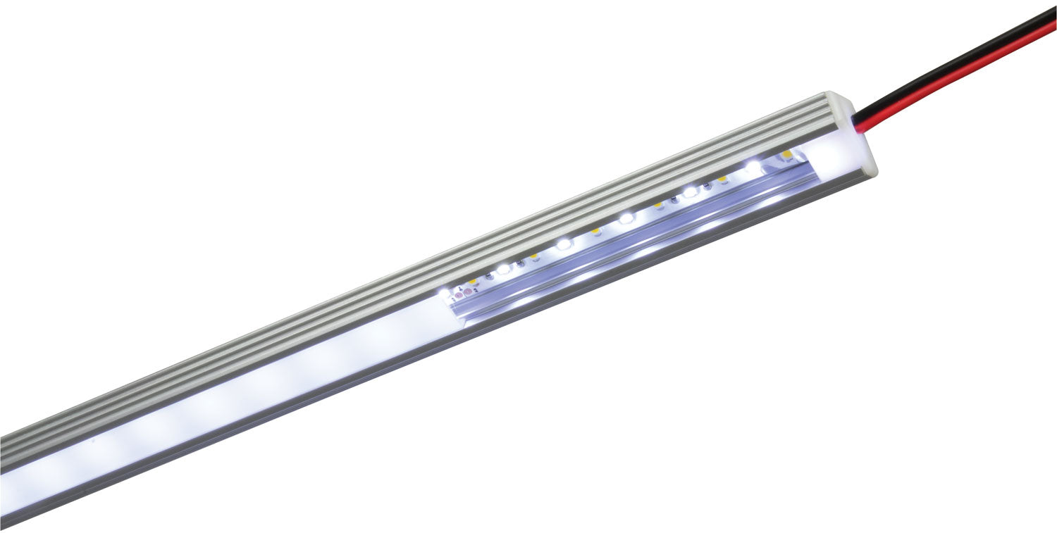 LYYT Aluminium LED Tape Profile 45° Angle 2m Translucent - view 2