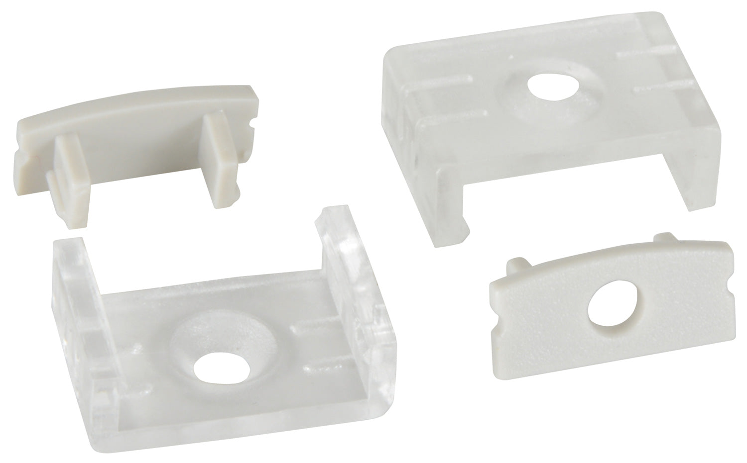 LYYT Aluminium LED Tape Profile Short Crown 2m Frosted - view 7