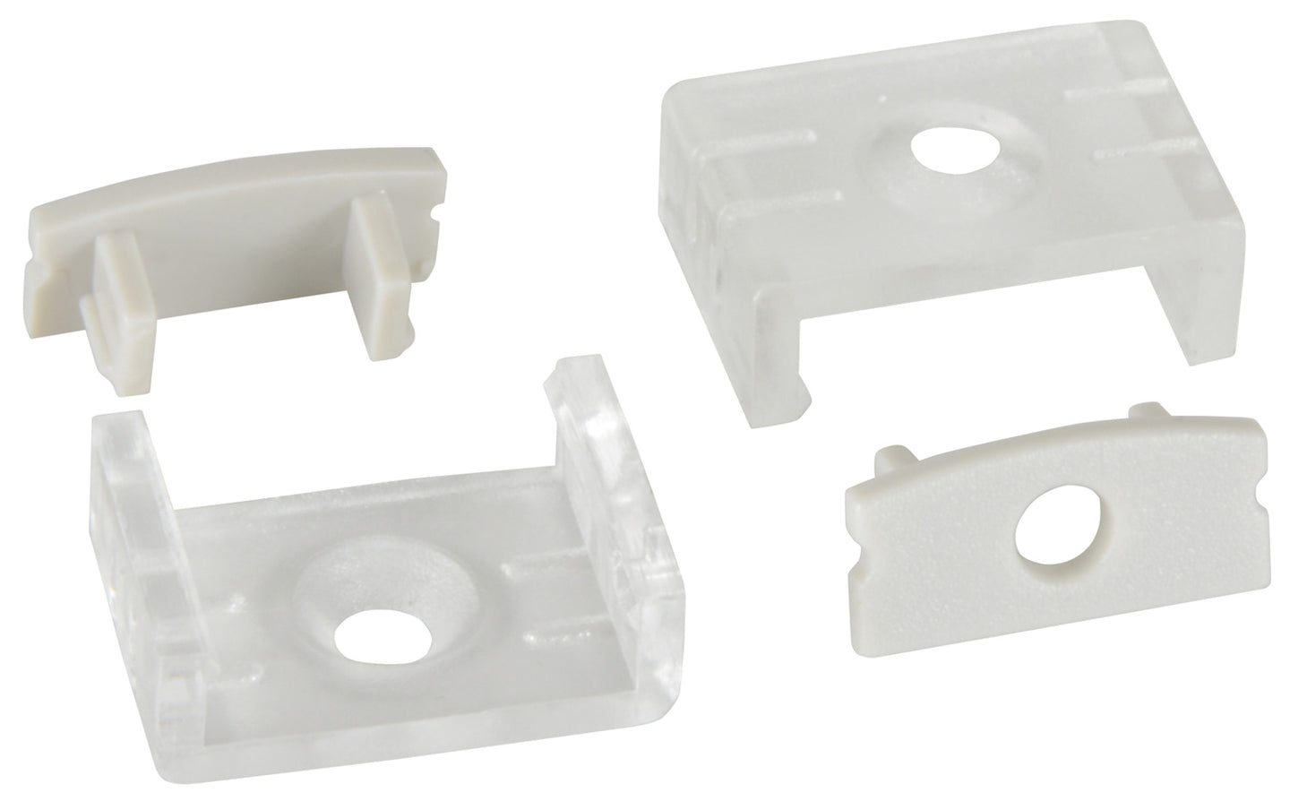 LYYT Aluminium LED Tape Profile Short Crown 2m Frosted - view 7