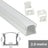 LYYT Aluminium LED Tape Profile Tall Crown 2m - view 8