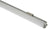 LYYT Aluminium LED Tape Profile D Section 2m - view 2