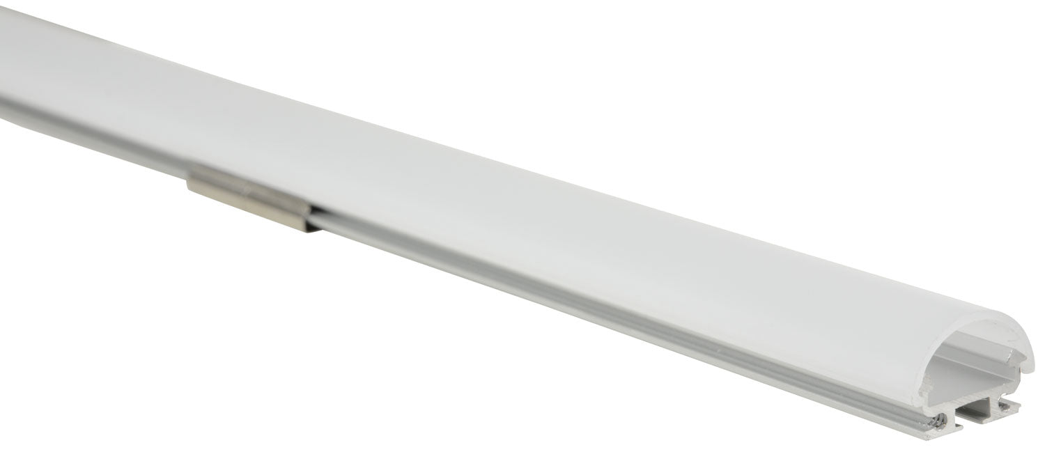 LYYT Aluminium LED Tape Profile D Section 2m - view 3