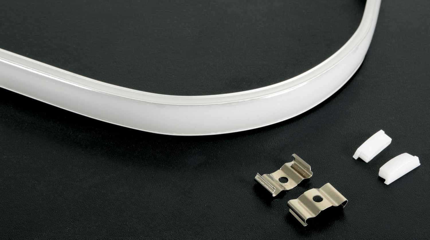 LYYT Aluminium LED Tape Profile Bendable >100mmØ 1m - view 3