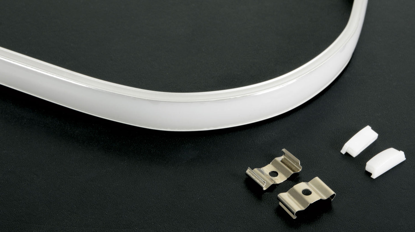 LYYT Aluminium LED Tape Profile Bendable >100mmØ 2m - view 5