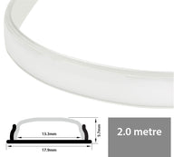 LYYT Aluminium LED Tape Profile Bendable >100mmØ 2m - view 8