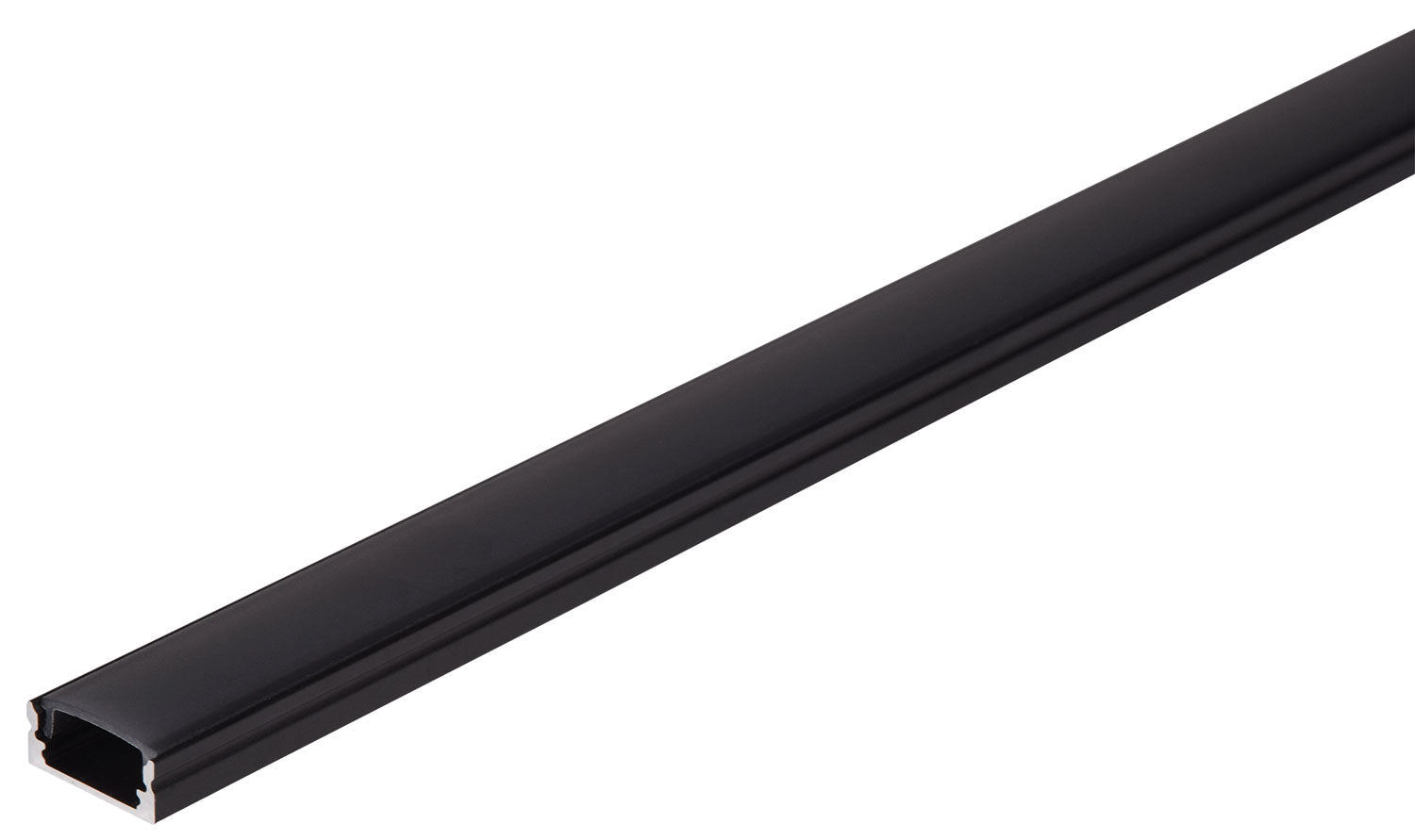 LYYT Aluminium LED Tape Profile Short Crown 2m Black - view 5