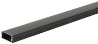LYYT Aluminium LED Tape Profile Wide Crown 2m Black - view 5