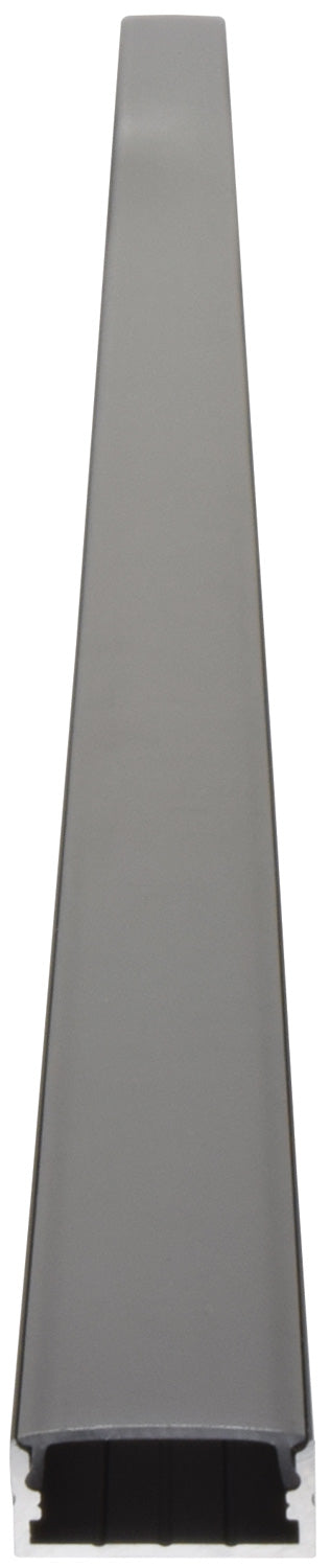 LYYT Aluminium LED Tape Profile Wide Crown 2m Black - view 6