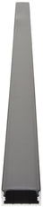 LYYT Aluminium LED Tape Profile Wide Crown 2m Black - view 6