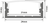 LYYT Aluminium LED Tape Profile Wide Crown 1m Clear