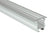 LYYT Aluminium LED Profile T Insert 2m - Clear Cover - view 2
