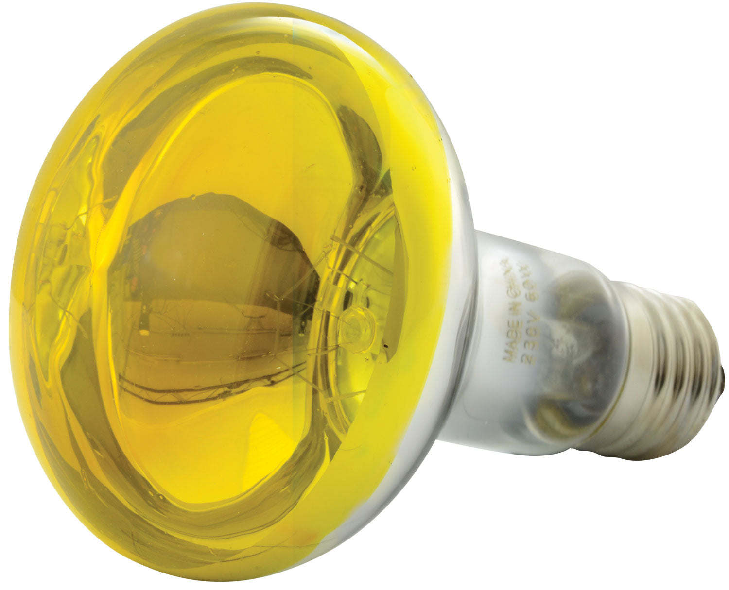 QTX R80 Reflector Bulb E27 Yellow