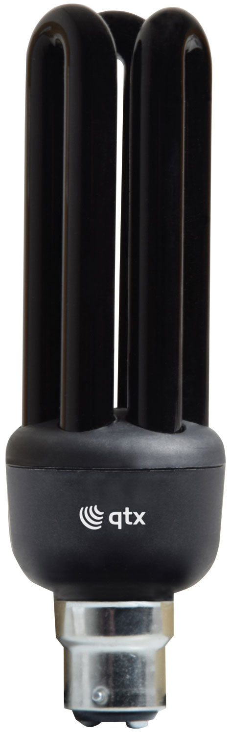 QTX Black Light UV Bulb Low Energy B22 20W - view 2