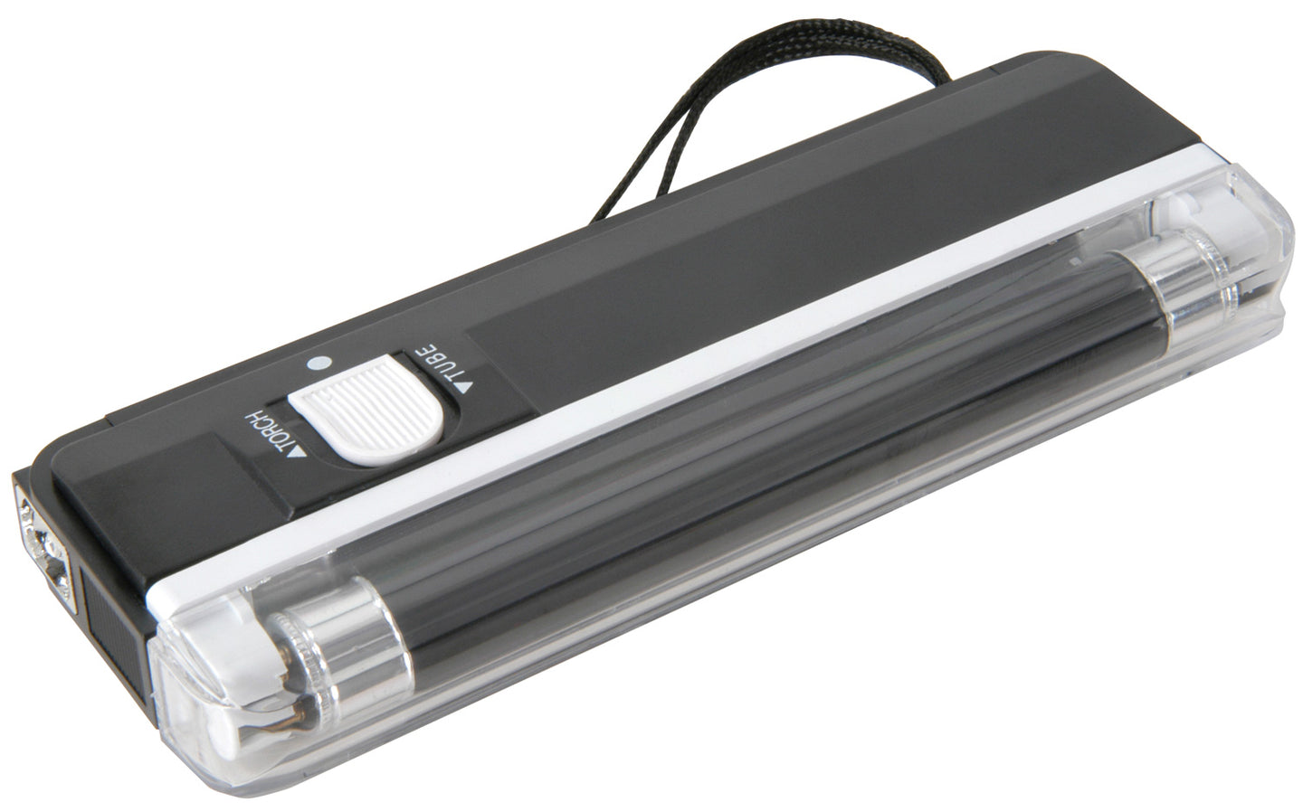 QTX Lamp with built in black light projector - black