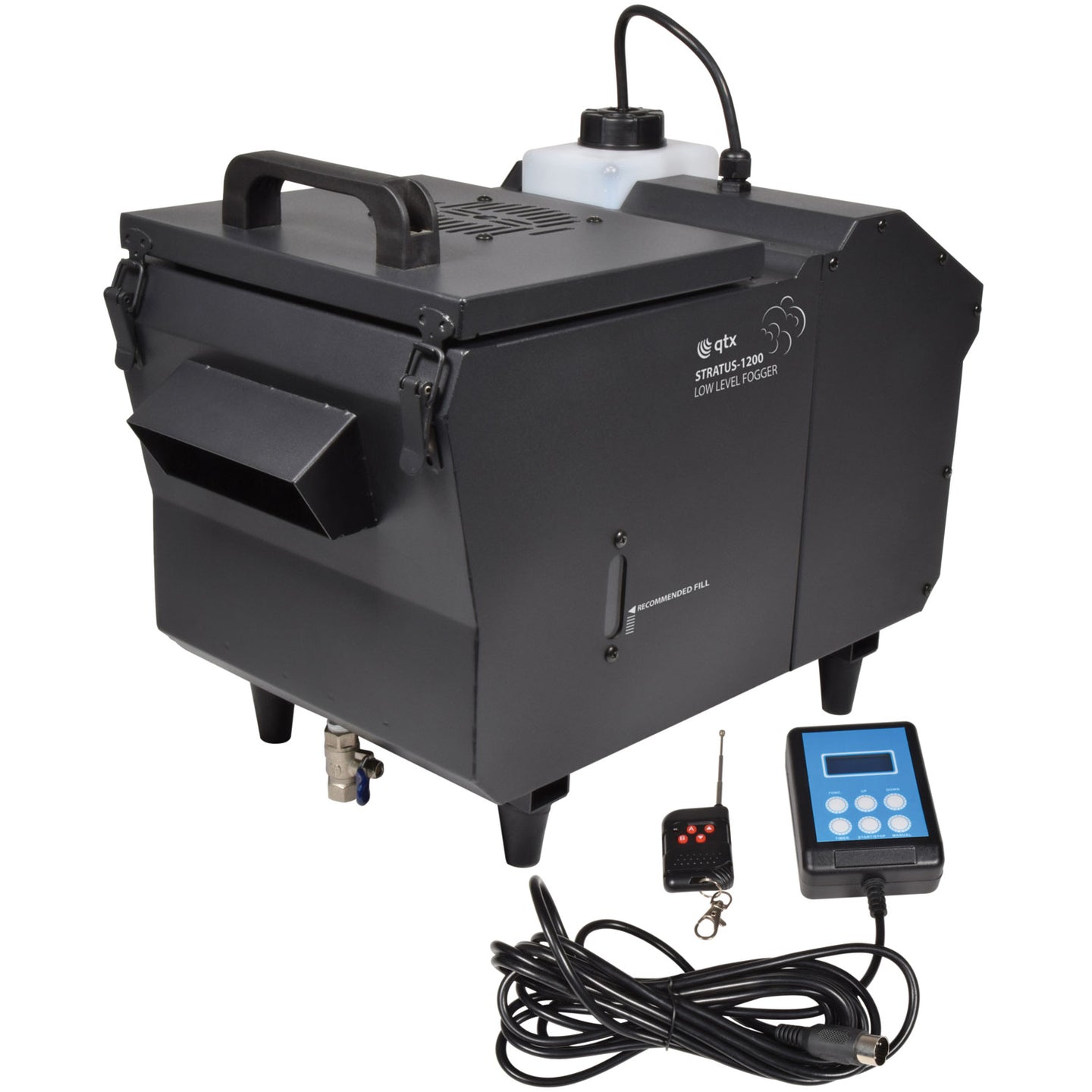 QTX STRATUS 1200-Low Level Fog Machine