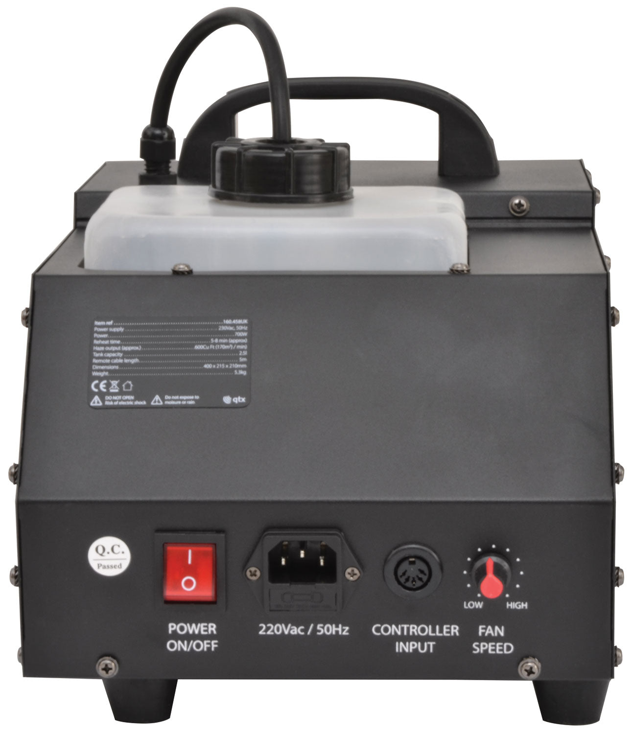 QTX FH-700 Mini Fog-Haze Machine 700W - view 6