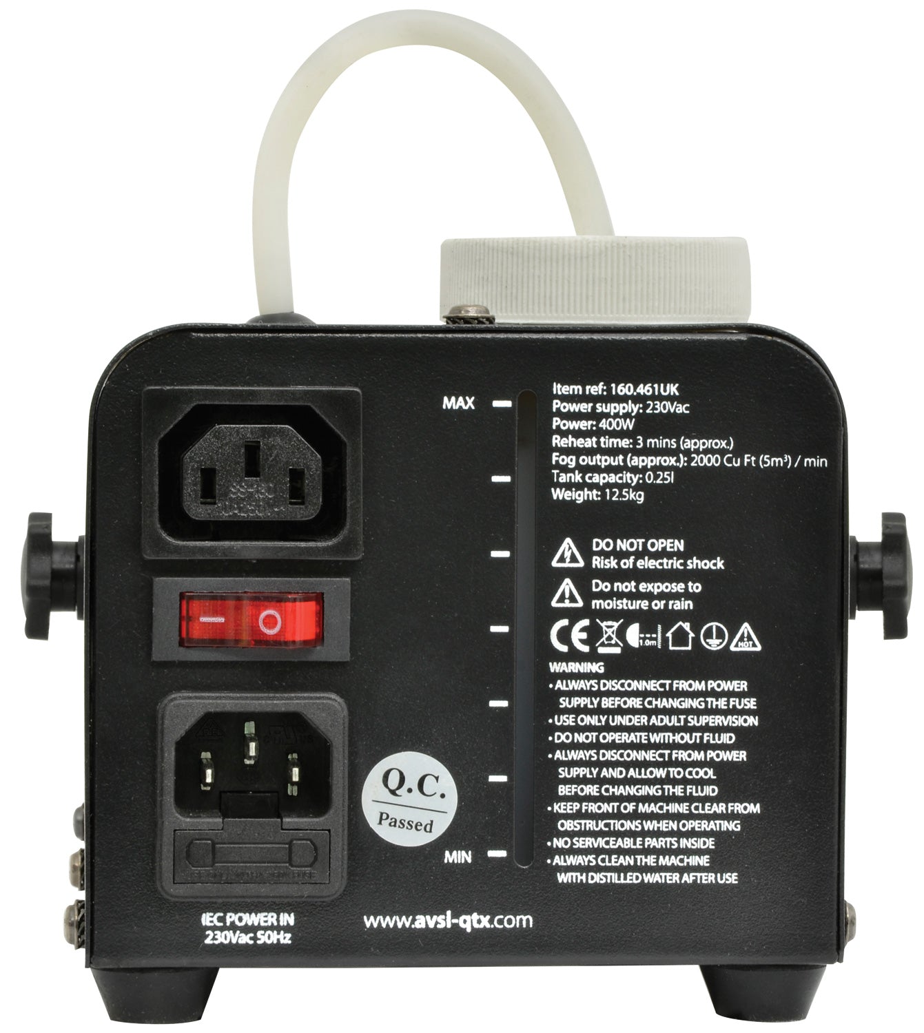 QTX QTFX-400 Compact Fog Machine - view 3