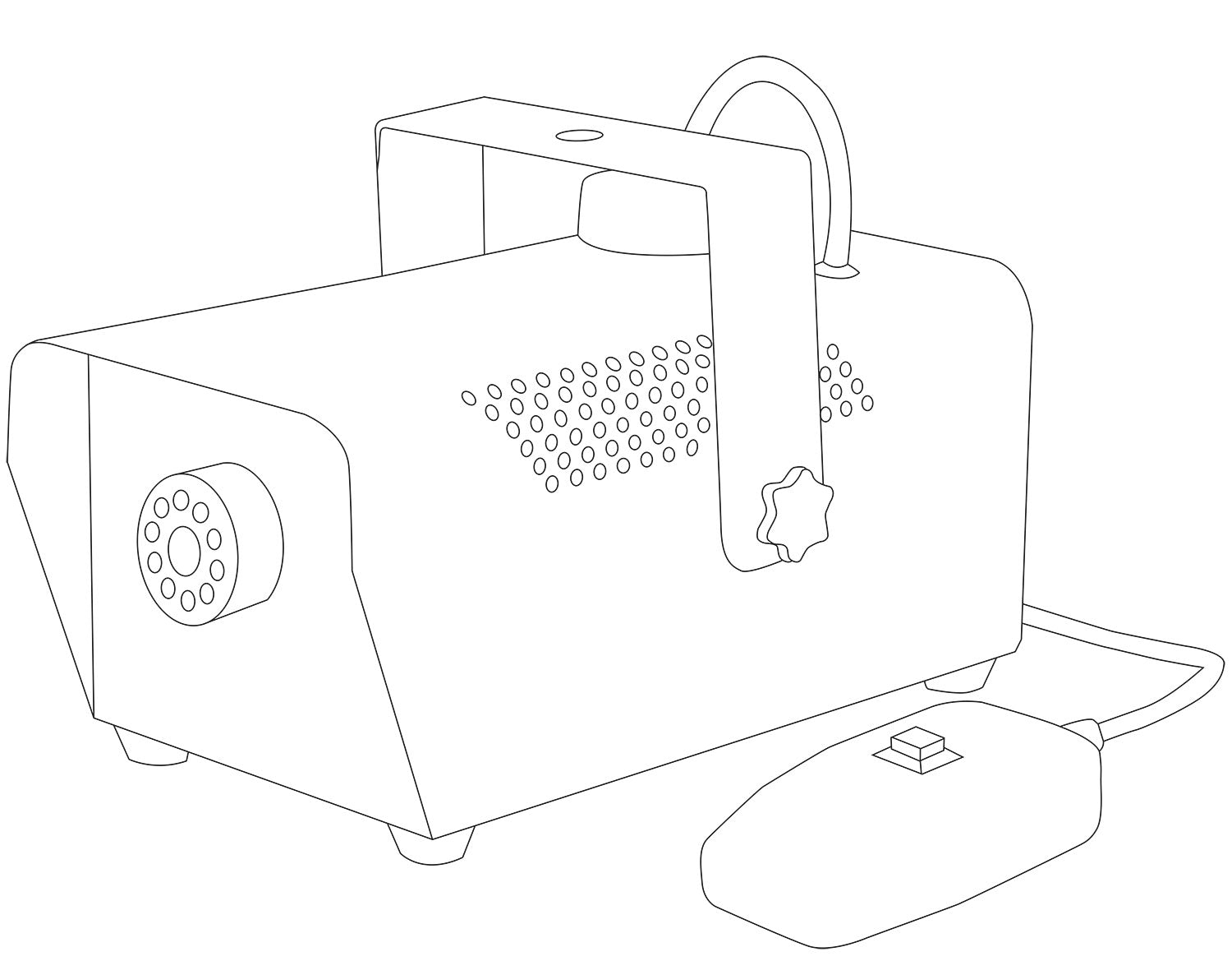 QTX QTFX-400 Compact Fog Machine - view 5
