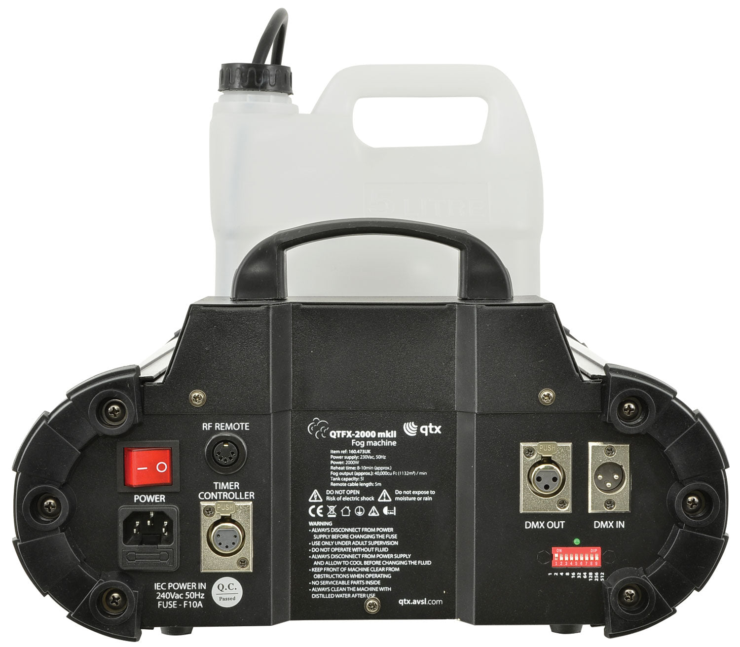 QTX QTFX-2000 mkII High Power Fog Machine 2000W - view 3