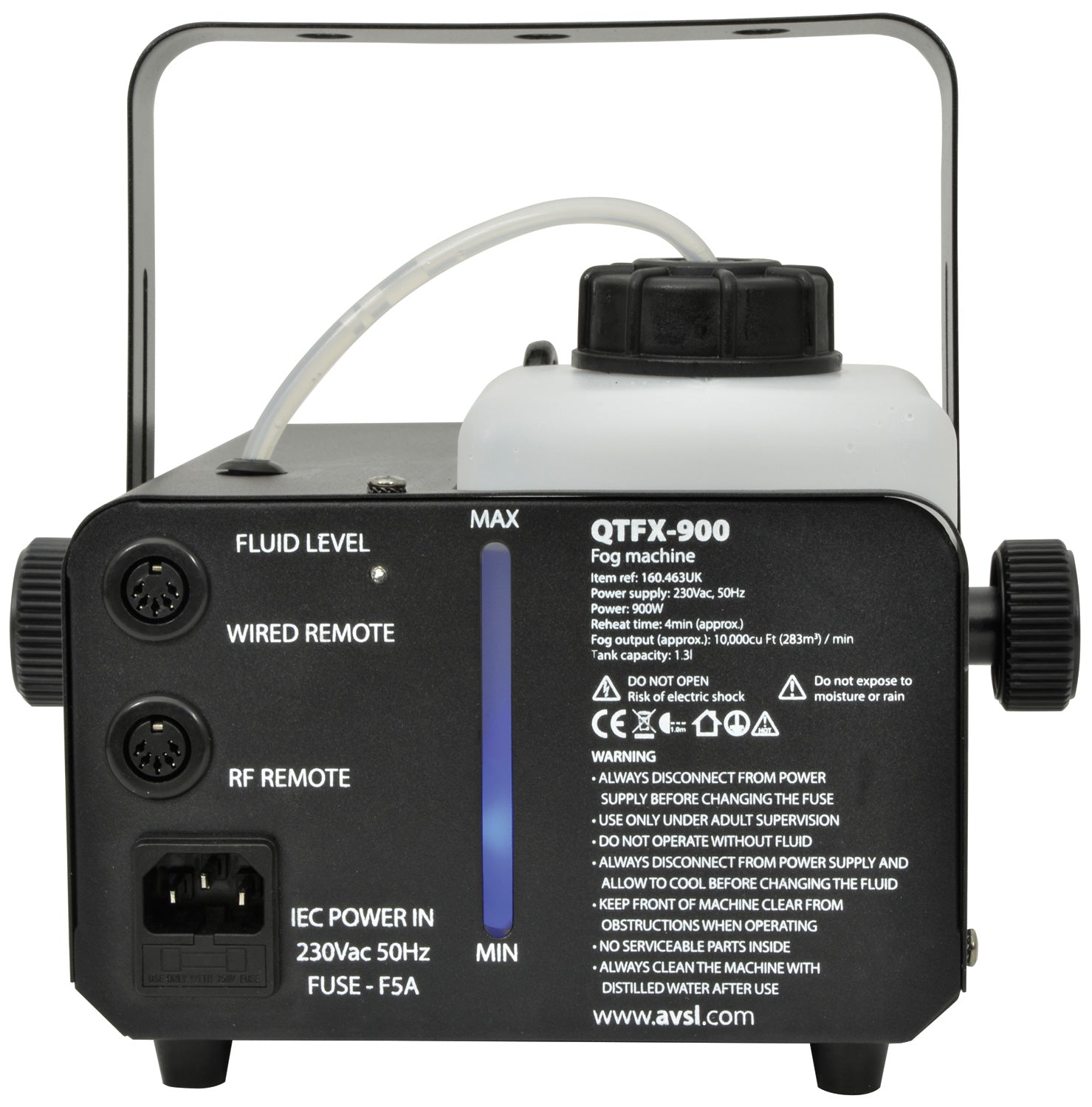 QTX QTFX-900 fog machine 900W - view 4