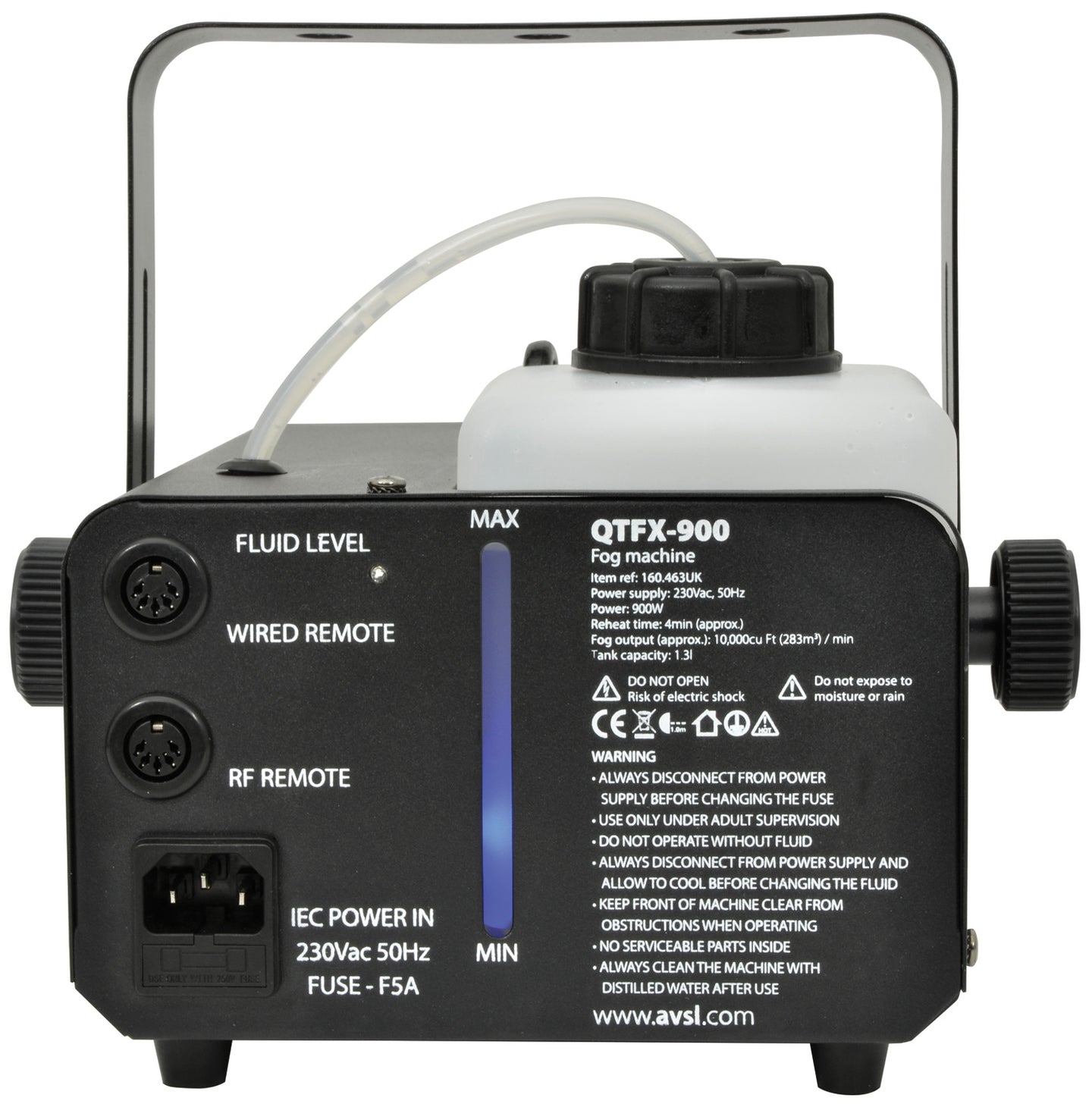QTX QTFX-900 fog machine 900W - view 4
