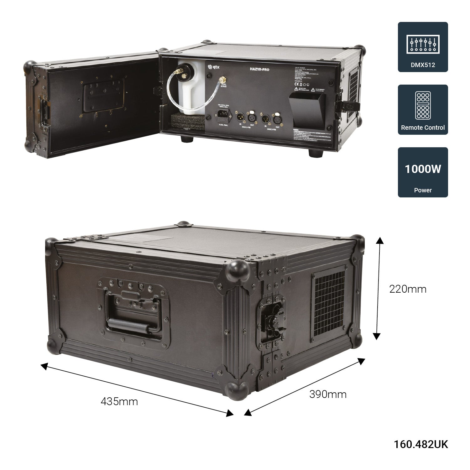 QTX HAZYR-PRO Haze Generator 1000W - view 6