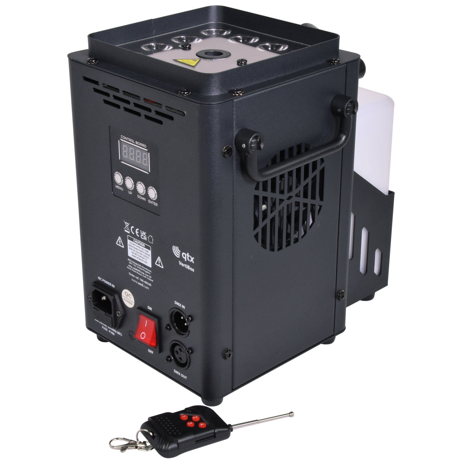 QTX Compact Vertical LED Fog Machine