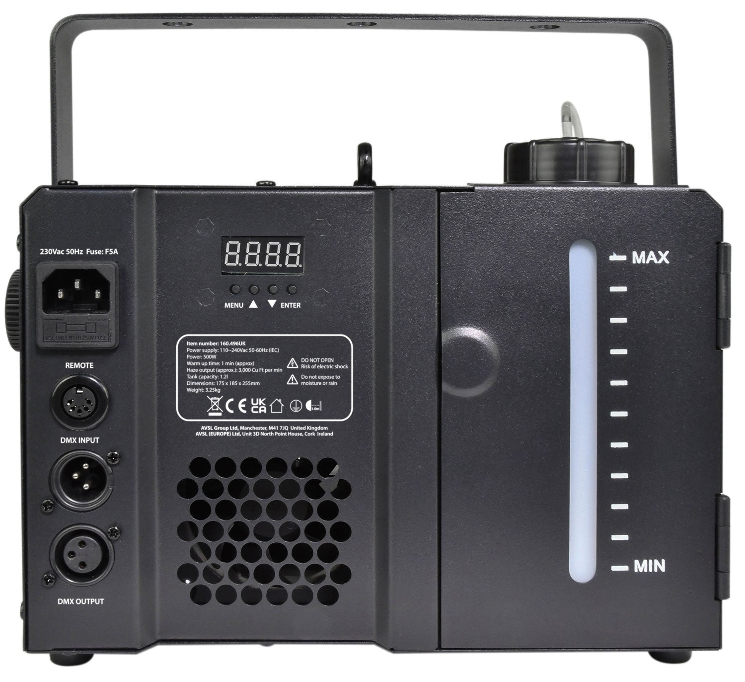 QTX ZEPHYR-500: Mini Haze Machine 500W - view 9